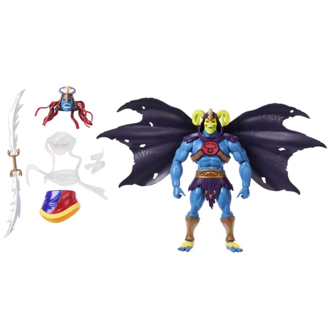 Masters Of The Universe Origins X Thundercats Skell-Ra Action Figure Toy Of Skeletor & Mumm-Ra