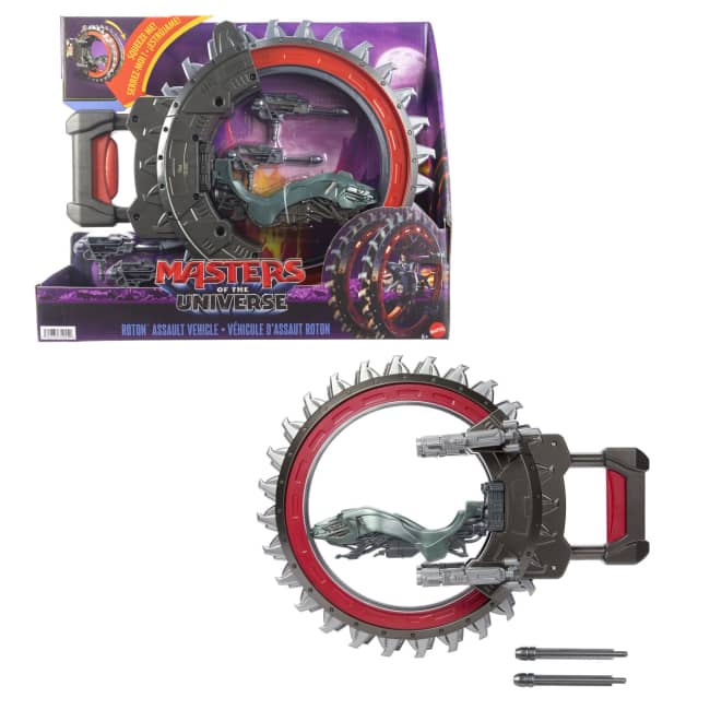 Masters Of The Universe Film 2026 Ca. 14 Cm Großes Roton-Fahrzeug, 2 Rotorblätter Und 2 Blastergarnituren