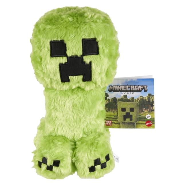 Minecraft Creeper Plüschspielzeug, Weiche Sammelpuppe, Ca. 20 Cm, Inspiriert Von „Ein Minecraft Film“