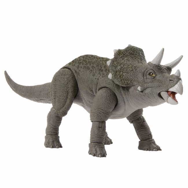 Figura De Acción De Dinosaurio Tricerátops Joven De La Colección Hammond De Jurassic World Con 14 Puntos De Articulación