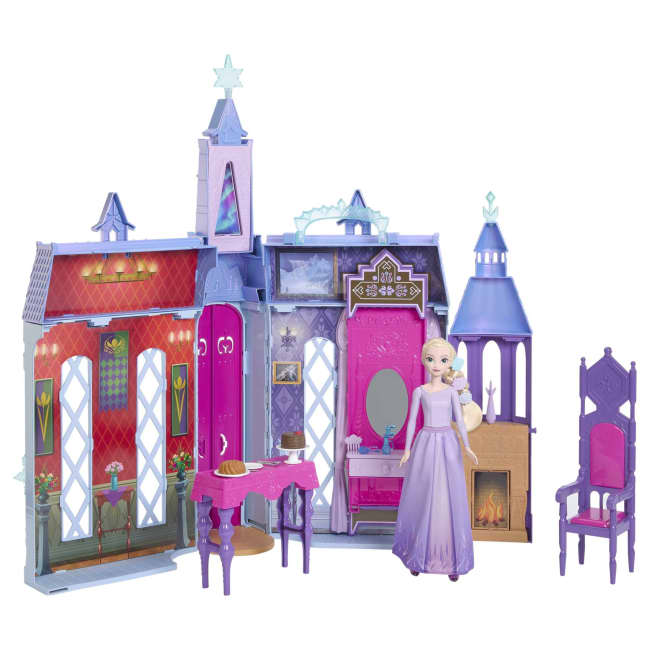 Disney Frozen Arendelle Castle With Elsa Doll