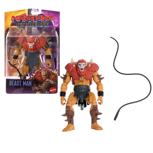 Masters Of The Universe 2026 Film Beast Man Speelgoedschurk Als Actiefiguur Van 14 Cm Met Zweep
