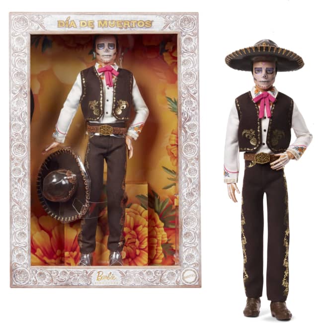 Barbie Signature Día De Muertos 2025, Bambola Ken Da Collezione Con Completo E Sombrero