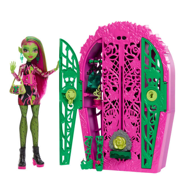 Monster High Skulltimate Secrets Tuinmysteries Speelset, Venus Mcflytrap Pop Met Meer Dan 19 Verrassingen