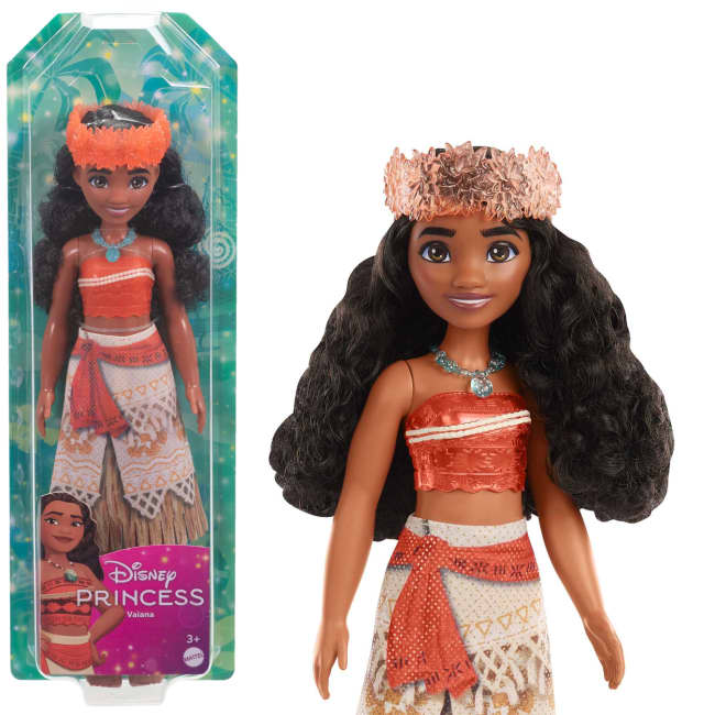 Disney-Princesses Disney-Vaiana-Poupée, Habillage Et Accessoires