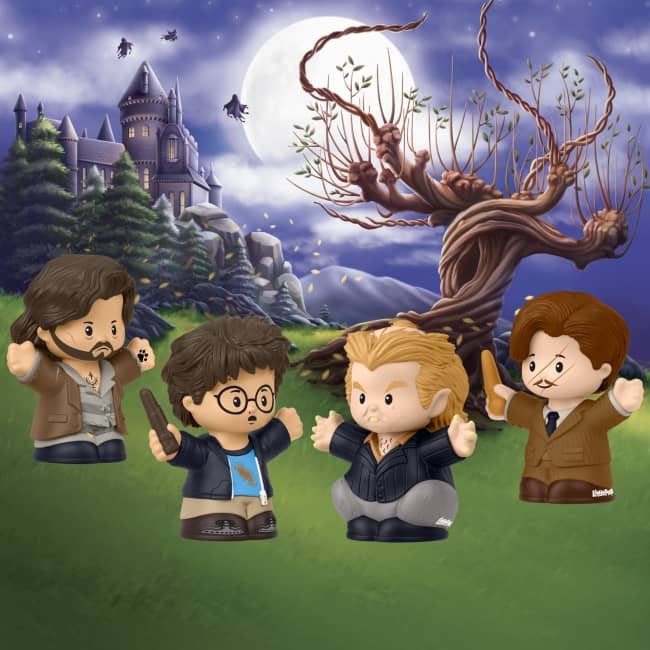Conjunto De Edición Especial Harry Potter And The Prisoner Of Azkaban De Little People Collector, 4 Figuras