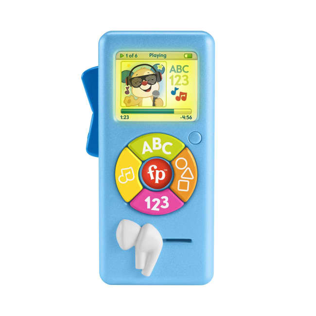 Fisher-Price „Ucz się i śmiej!” Odtwarzacz muzyczny 123 Zabawka edukacyjna dla dzieci Polska wersja językowa