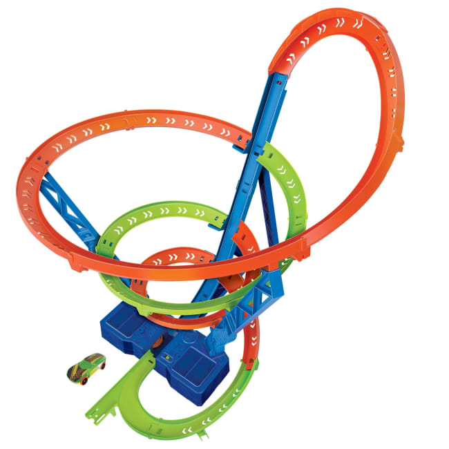 Hot Wheels Tor Wyścigowe Tornado Zestaw do zabawy z 1 samochodzikiem