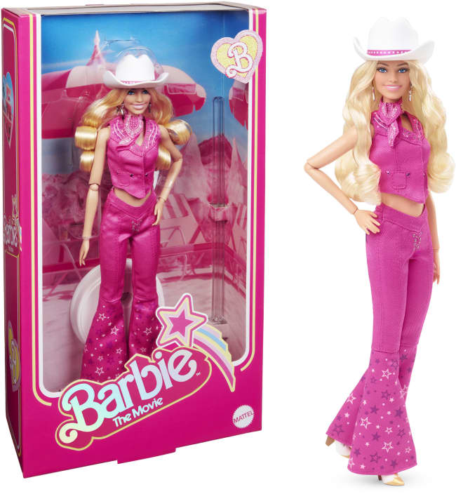 Barbie - Poupée Barbie Tenue Western Rose - Poupée Mannequin - 6 Ans Et +