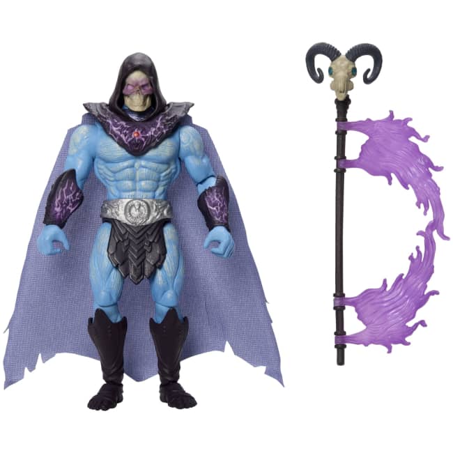 Masters Of The Universe Skeletor-Funktionsfigur Mit Havoc-Stab-Attacke, Ca. 14 Cm Großes Spielzeug Mit Dreh- Und Loslass-Action