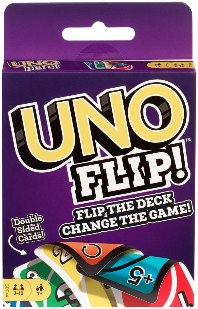 Mattel Games - Uno Flip - Jeu De Cartes Famille - 7 Ans Et +