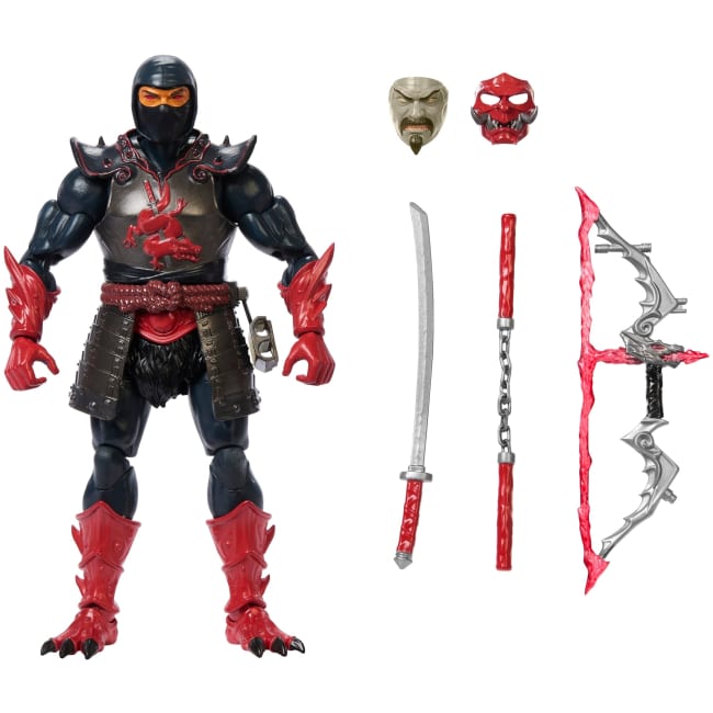 Masters Of The Universe Masterverse Ninjor-Actionfigur, Ca. 18 Cm Groß