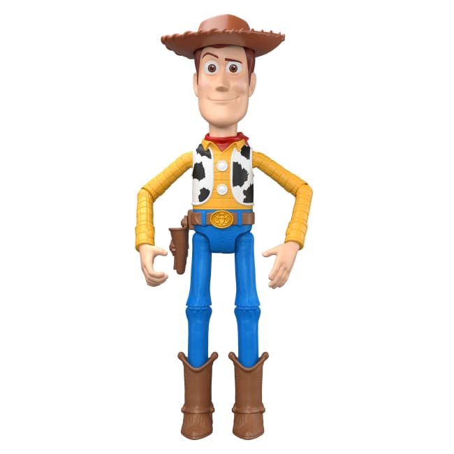 Disney And Pixar Toy Story 5 Large Scale Woody Figure, 12 Inch Sheriff Toy, 14 Points Articulation