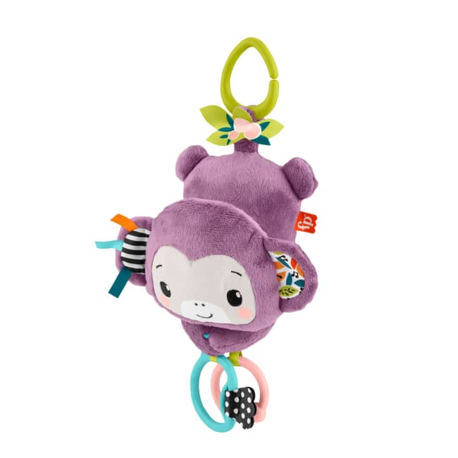 Fisher-Price  Singe Violet Chanteur, Jouet Pour Poussettes