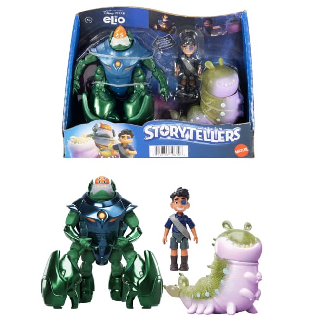 Disney And Pixar Elio Storytellers 3 Pack Action Figure Movie Toys