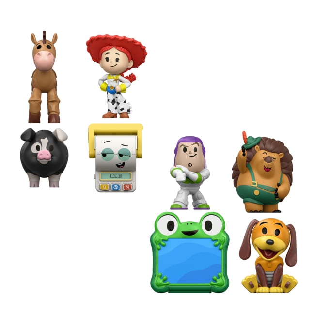 Pixar Project Target Figura de Ação Pixar Project Target Figura Mini Colecionável Estrelinhas Pacote Resgate Espião