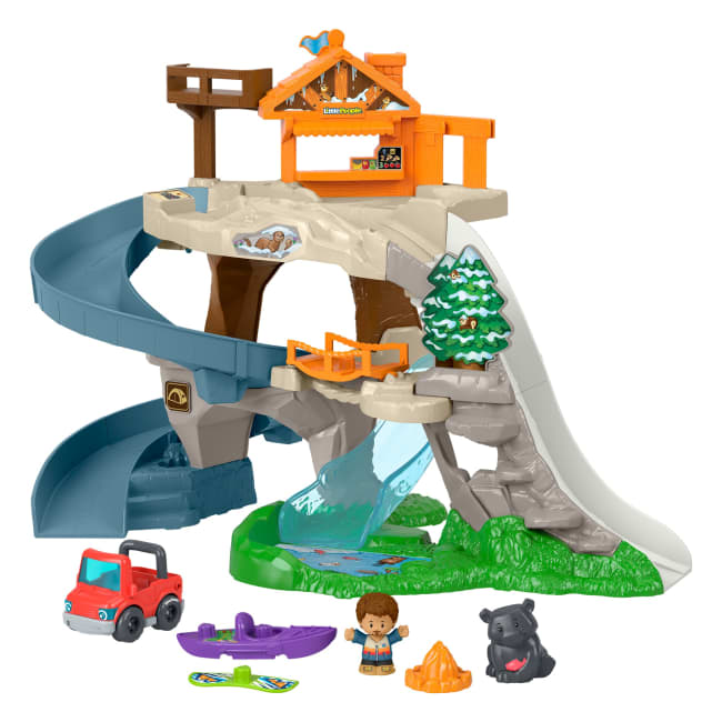 Little People Juguete para Bebés Set de Juego Montaña Definitiva