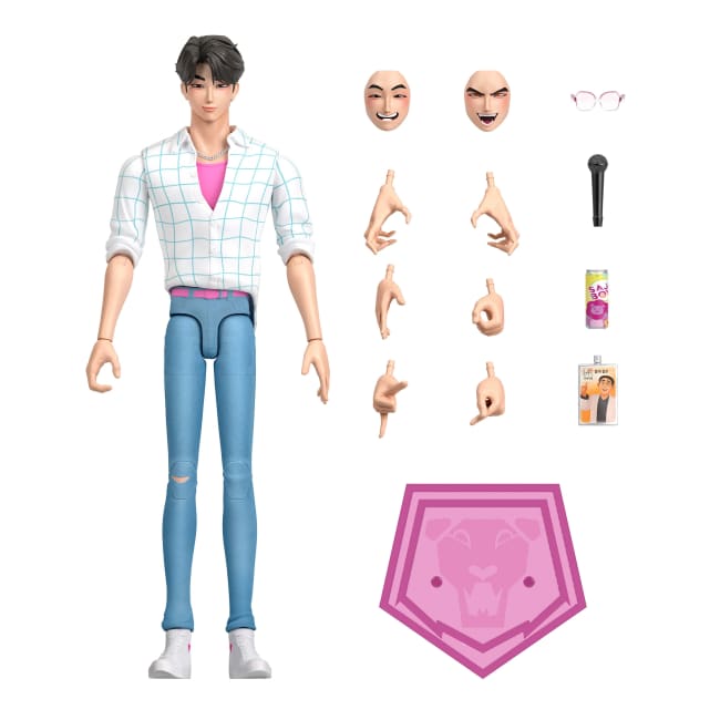 Kpop demon Hunters Figurine Articulée Jinu Soda Pop