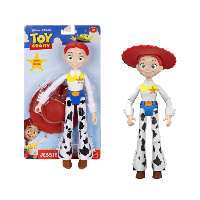Disney And Pixar Toy Story 5 Large Scale Jessie Figure, 12 Inch Cowgirl Toy, 12 Points Articulation
