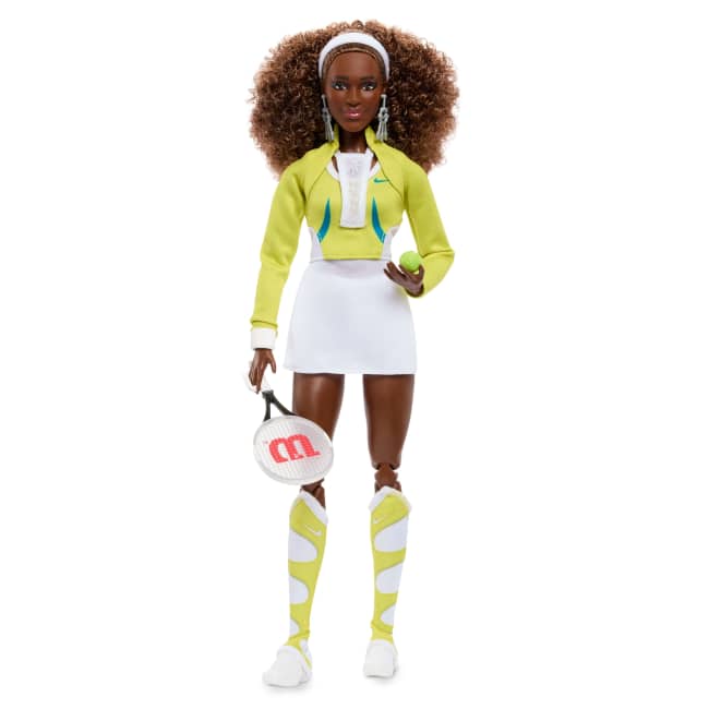 Barbie Signature Muñeca Serena Williams con Uniforme y Raqueta