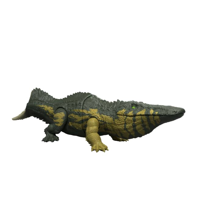 Jurassic World Stomatosuchus Rugissement Féroce Figurine Articulée