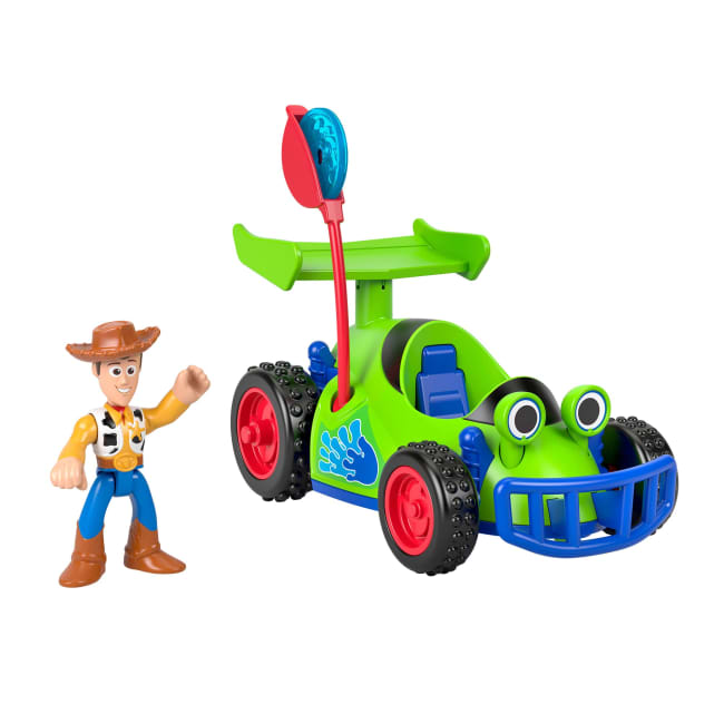 Imaginext Woody & R.C. Play Set With Projectiles, Inspired By Disney And Pixar Toy Story
