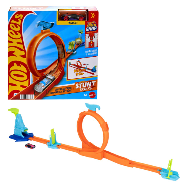 Hot Wheels Stunt Pista de Juguete acrobacias sorpresa