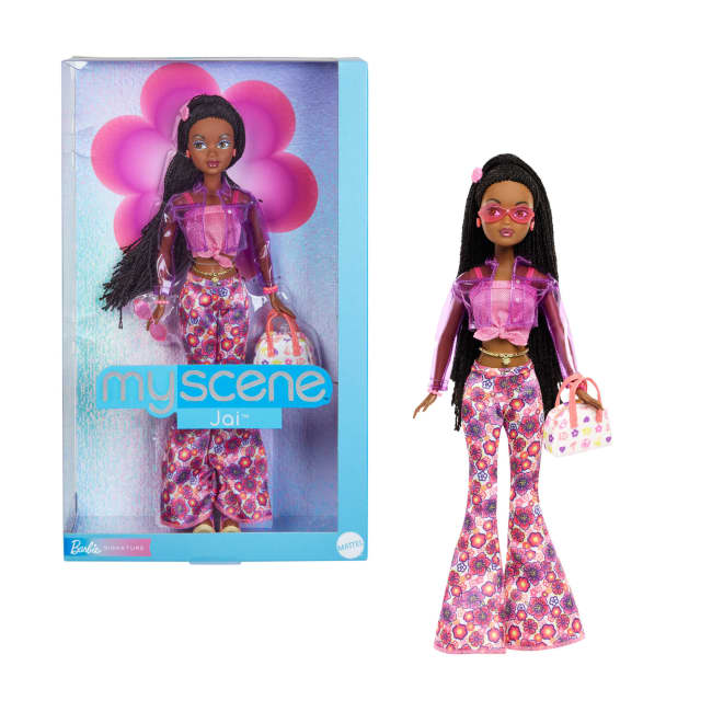 Barbie Signature My Scene Jai Collector Doll in Y2K-Inspired Outfit With Premium Accessories