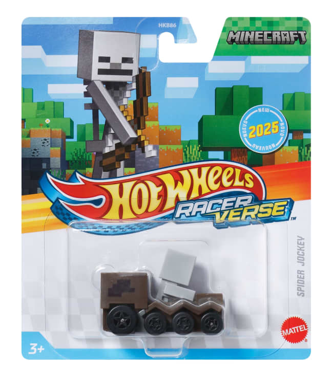 Hot Wheels RacerVerse Vehículo de Juguete Jinete Arácnido