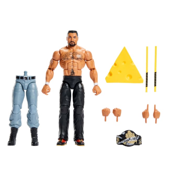 WWE Monday Night War Elite Collection Steve Blackman Action Figure & Accessories 6-Inch Collectible Set