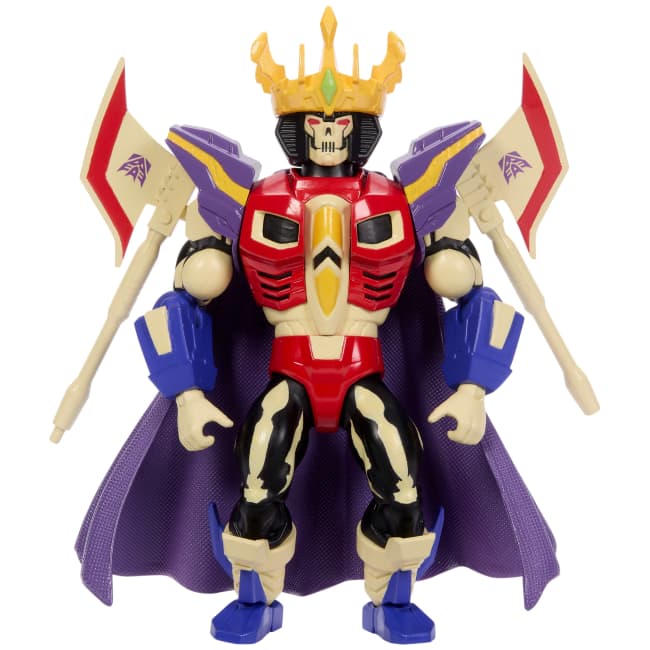 Masters Of The Universe Origins & Transformers Starscream Armor Scare Glow Action Figure, Motu Toy