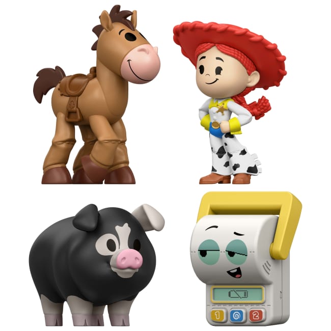 Toy Story 5 Figuras Pequeñas Estrellas Paquete de Rancho