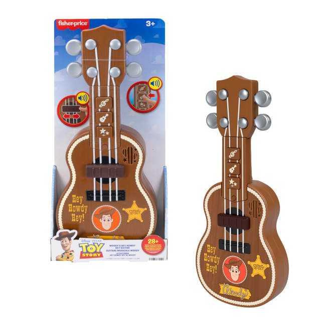 Fisher-Price TS Preschool Entertainment Juguete para Bebés Guitarra de Woody