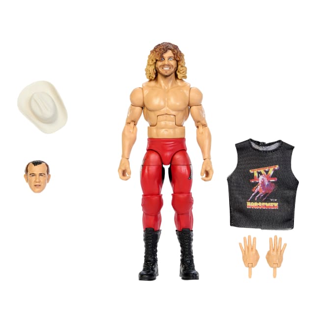 WWE Elite Legends Bam Bam Bigelow Action Figure & Accessories, Series 32 6-inch Collectible Set