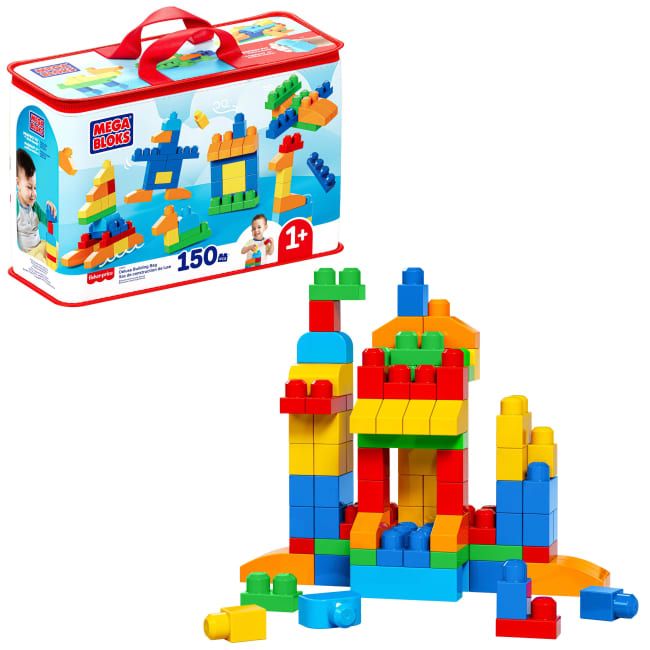 Mega Bloks Juguete de Construcción bolsa clásica con 150 bloques