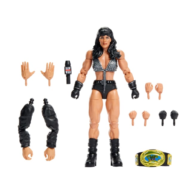 WWE Monday Night War Elite Collection Chyna Action Figure & Accessories 6-inch Set