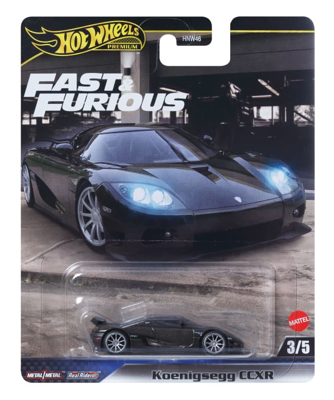 Hot Wheels Cars, Premium Fast & Furious Car For Adult Collectors