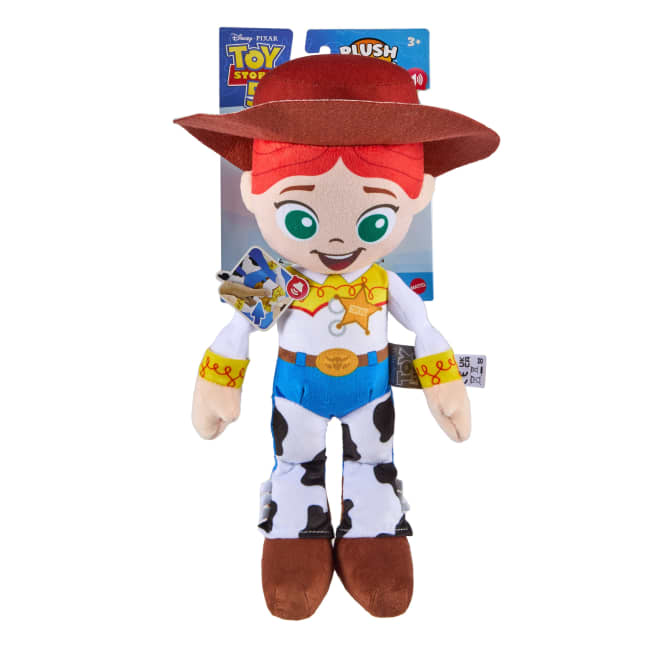 Disney And Pixar Toy Story 5 Jessie Plush Talkers Toy, 11-Inch Soft Toy With Sounds And Phrases