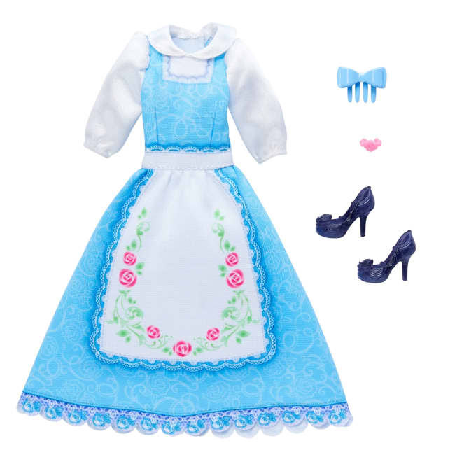 Disney Princess Enchanted Stories Belle Clothing, Town Fashion & Accessories, Inspired By Movie