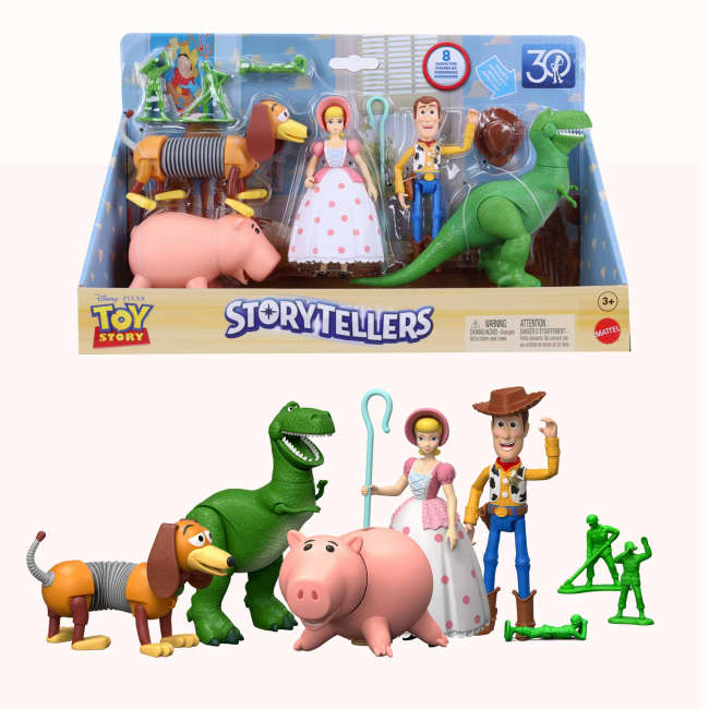 Disney And Pixar Storytellers Pack, Toy Story Movie 30Th Year Movie Multi-Pack Of 5 Plus Figures