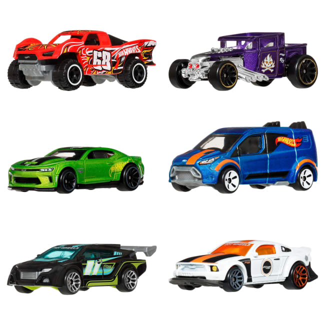 Hot Wheels Collector Veículo de Coleção Pacote Legends com 6 Carros