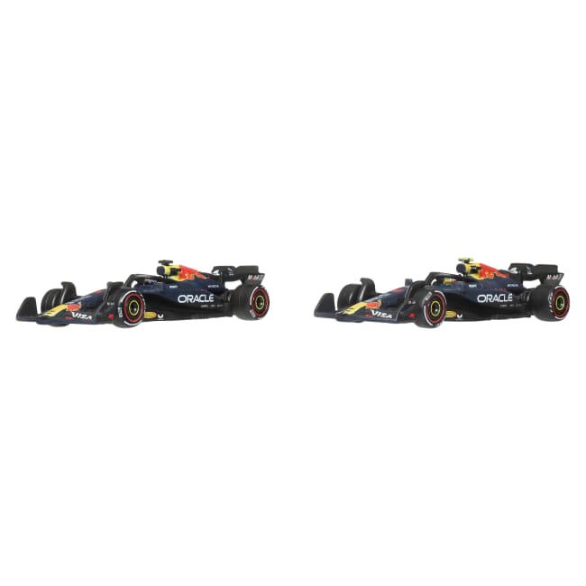 Hot Wheels-Coffret de 2 Voitures de Formule 1, Oracle Red Bull Racing
