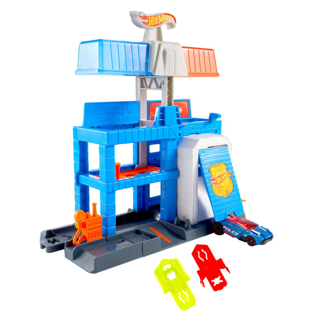 Hot Wheels City Pista de Brinquedo Torre de Polícia
