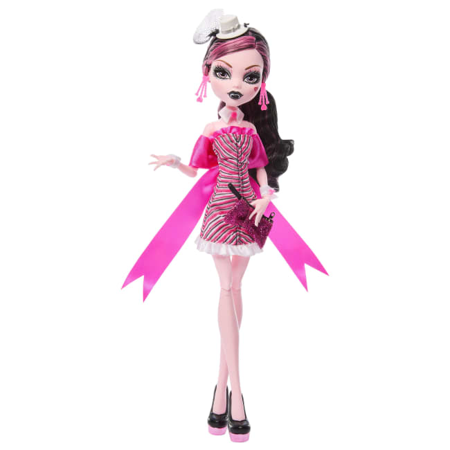 Monster High Dawn Of The Dance Draculaura Reproduction Doll With Photos And Invite Accessories