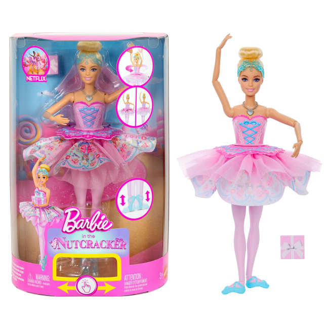 Barbie in The Nutcracker Clara Doll With Tutu And Ballerina Accessories