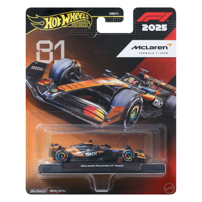 Hot Wheels Collector Veículo de Coleção Equipe McLaren Formula 1 Oscar Piastri