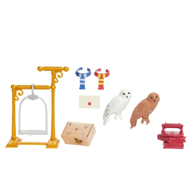 Harry Potter Diagon Alley Collectible Shops, Owl Emporium Movie-Inspired Accessories & Surprises