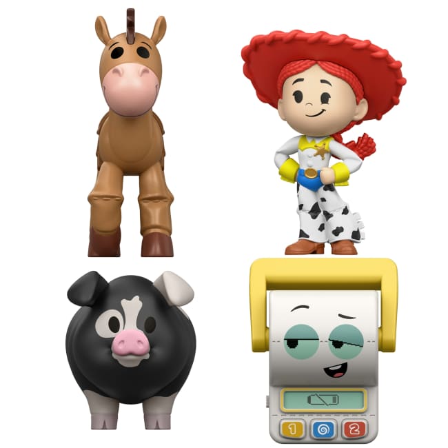 Coffret Surprise de 4 Mini-Figurines Petites Ranch Familial de Blaze Histoire de Jouets 5