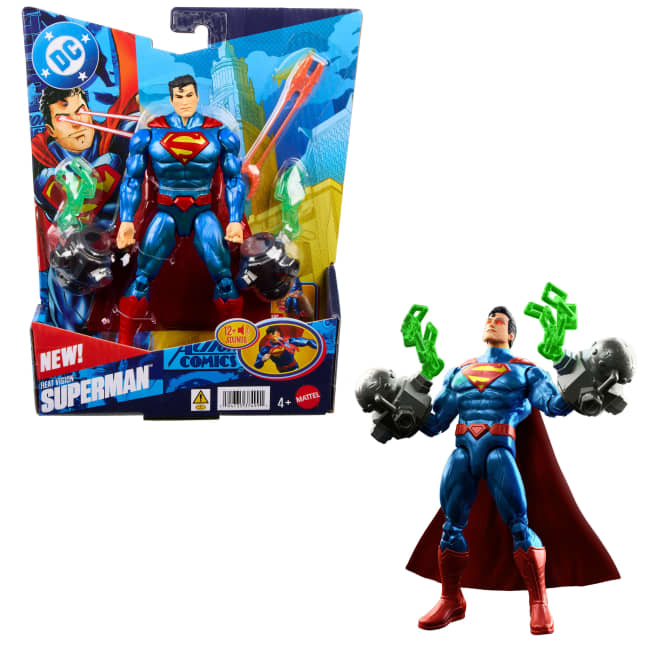 DC Premier 6.5 Inch Feature Action Figures, Specific Motion, Lights & Movie Dialogue & 12+ Sounds