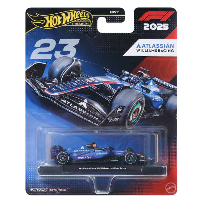Hot Wheels Collector Vehículo de Colección Equipo Williams Racing Formula 1 Alexander Albon